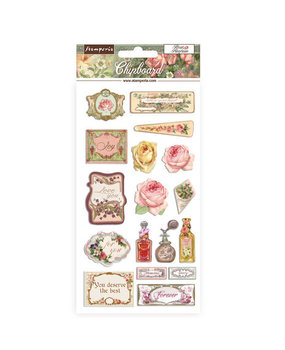 Stamperia Rose Parfum Chipboard 15x30cm (DFLCB66) Stamperia Rose Parfum Chipboard 15x30cm (DFLCB66)