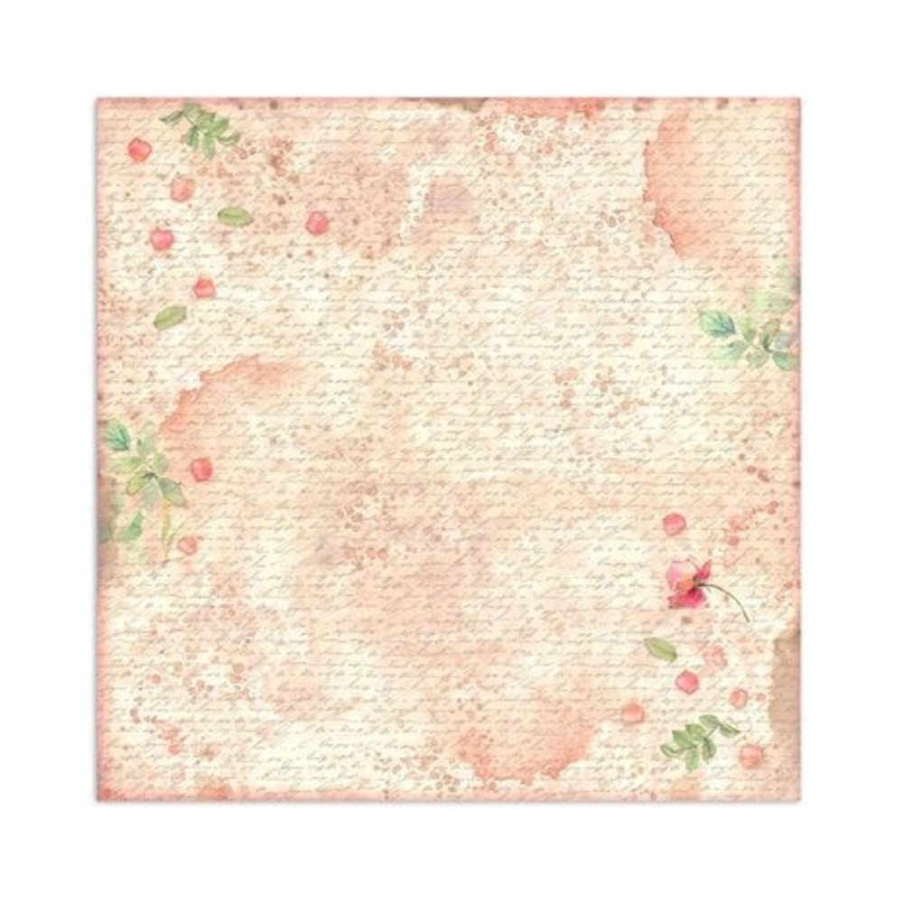 Stamperia Rose Parfum 12x12 Inch Fabric Sheets (SBPLT08) Stamperia Rose Parfum 12x12 Inch Fabric Sheets (SBPLT08)