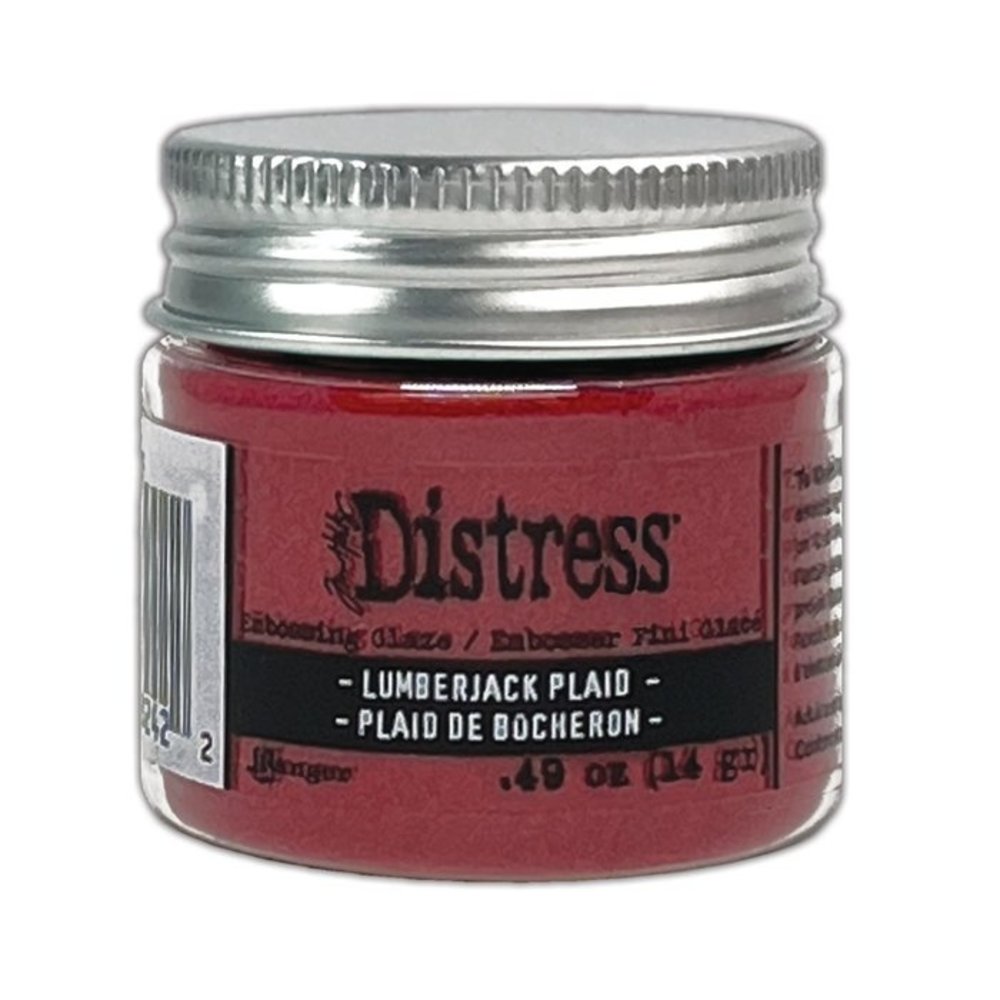 Ranger Distress Embossing Glaze Lumberjack Plaid (TDE82422)