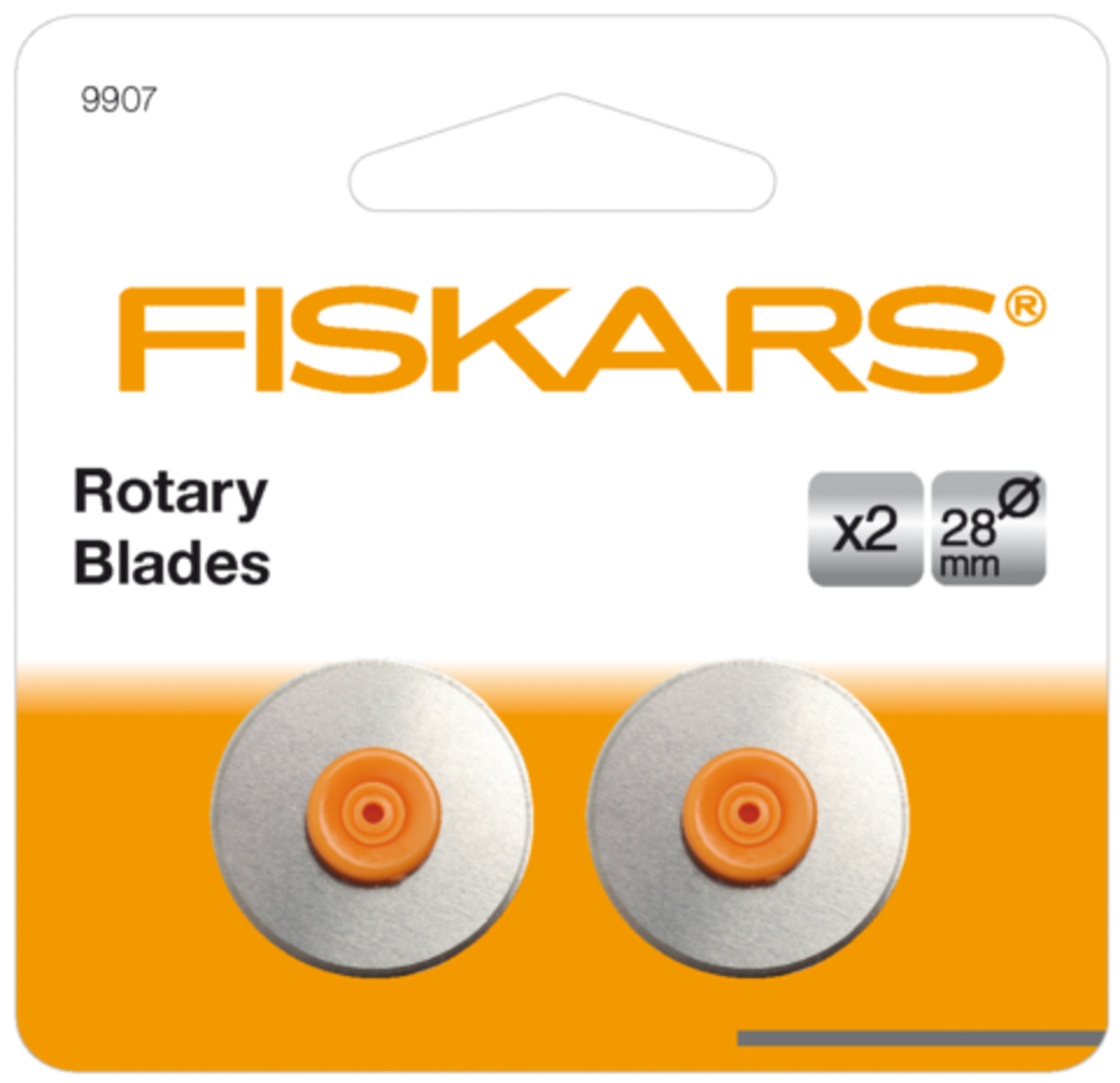 Fiskars Paper Trimmer Rotary Blades Ø28mm Straight Cut (1003920) Fiskars Paper Trimmer Rotary Blades Ø28mm Straight Cut (1003920)