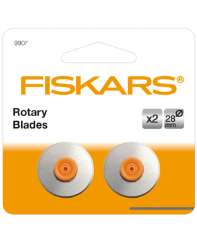 Fiskars Paper Trimmer Rotary Blades Ø28mm Straight Cut (1003920) Fiskars Paper Trimmer Rotary Blades Ø28mm Straight Cut (1003920)