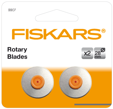 Fiskars Paper Trimmer Rotary Blades Ø28mm Straight Cut (1003920) Fiskars Paper Trimmer Rotary Blades Ø28mm Straight Cut (1003920)