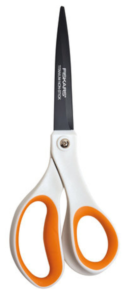 Fiskars Titanium Non-Stick Universal Purpose Scissors (21cm) (1004721 ...