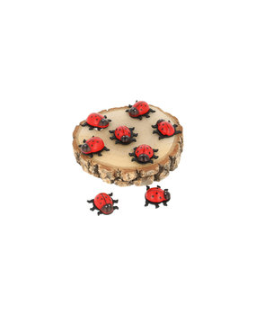 Make by Me! Lieveheersbeestjes Zelfklevend 8 st (LB.105)