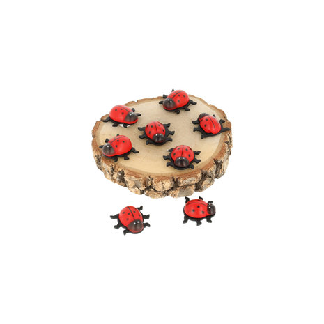 Make by Me! Lieveheersbeestjes Zelfklevend 8 st (LB.105)