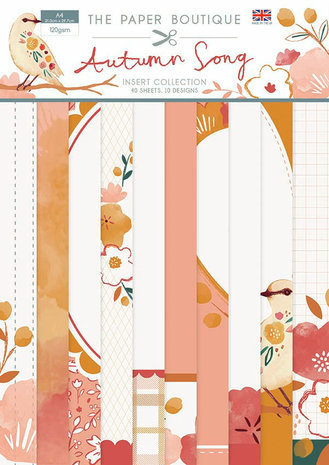 The Paper Boutique Autumn Song A4 Insert Collection (PB1465) The Paper Boutique Autumn Song A4 Insert Collection (PB1465)