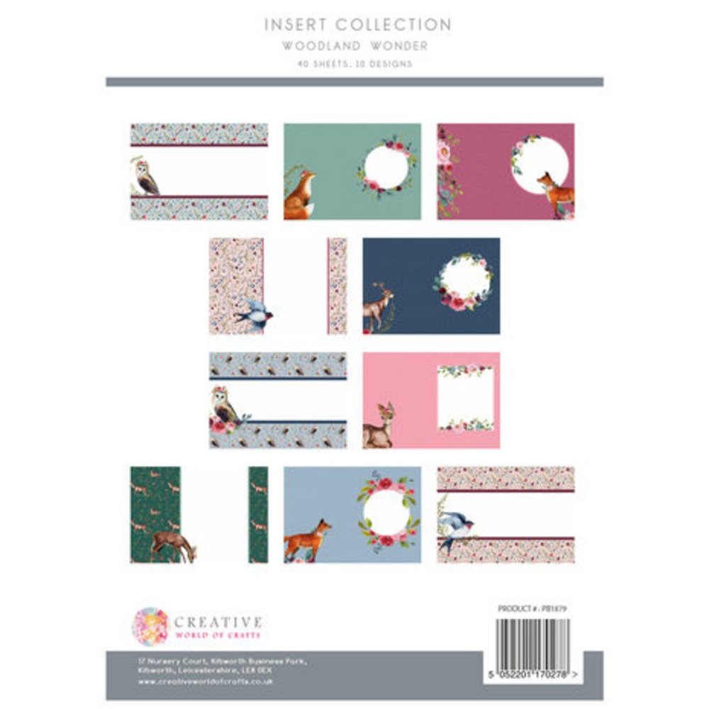 The Paper Boutique Woodland Wonder A4 Insert Collection (PB1879) The Paper Boutique Woodland Wonder A4 Insert Collection (PB1879)