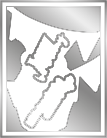 Gemini Colourable Create-a-Card Stamp & Die Celebrate Your Day (GEM-STD-CYDA)