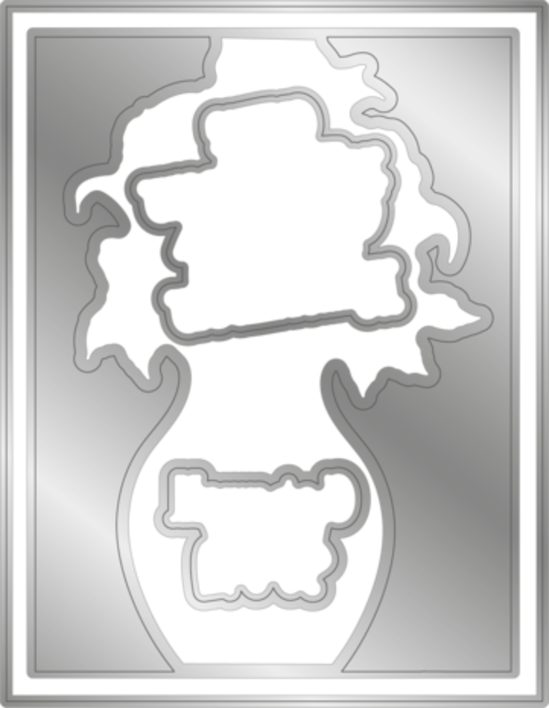 Gemini Colourable Create-a-Card Stamp & Die A Special Bouquet (GEM-STD-ASBO) Gemini Colourable Create-a-Card Stamp & Die A Special Bouquet (GEM-STD-ASBO)