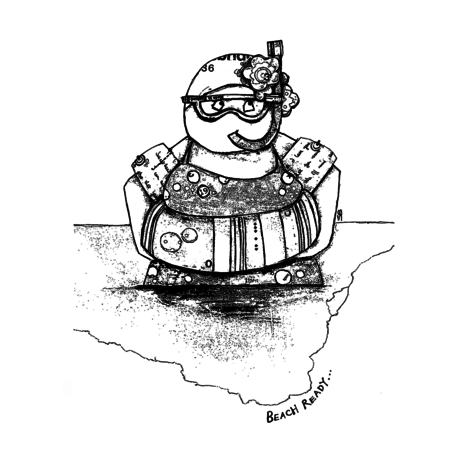 Crafty Individuals Beach Ready Unmounted Rubber Stamps (CI-611) Crafty Individuals Beach Ready Unmounted Rubber Stamps (CI-611)