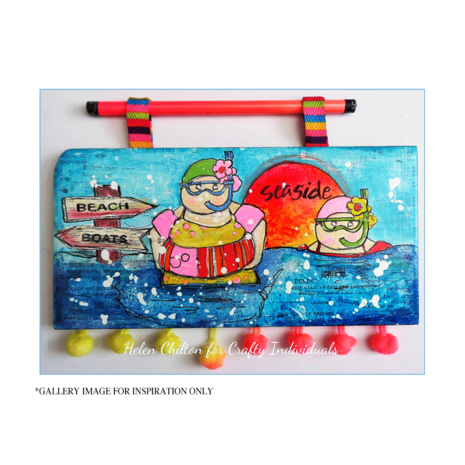 Crafty Individuals Beach Ready Unmounted Rubber Stamps (CI-611) Crafty Individuals Beach Ready Unmounted Rubber Stamps (CI-611)