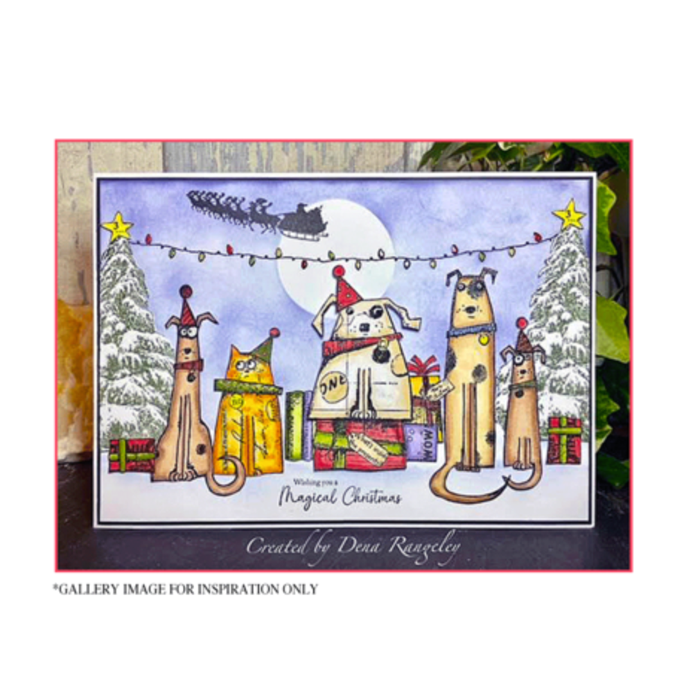 Crafty Individuals Christmas Sentiments Unmounted Rubber Stamps (CI-614) Crafty Individuals Christmas Sentiments Unmounted Rubber Stamps (CI-614)