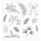 My Favorite Things Winter Greenery Clear Stamps (DBD-003)