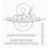 My Favorite Things Number Fun 8 Clear Stamps (RAM-045)