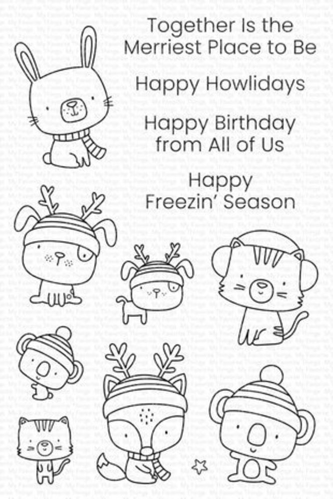My Favorite Things Freezin' Season Clear Stamps (CS-728)