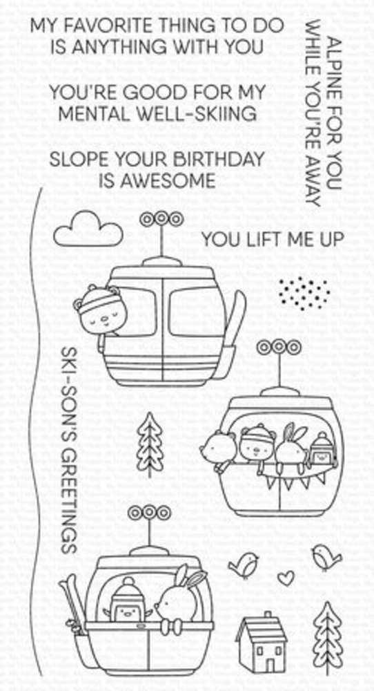 My Favorite Things Alpine Friends Clear Stamps (CS-730) My Favorite Things Alpine Friends Clear Stamps (CS-730)