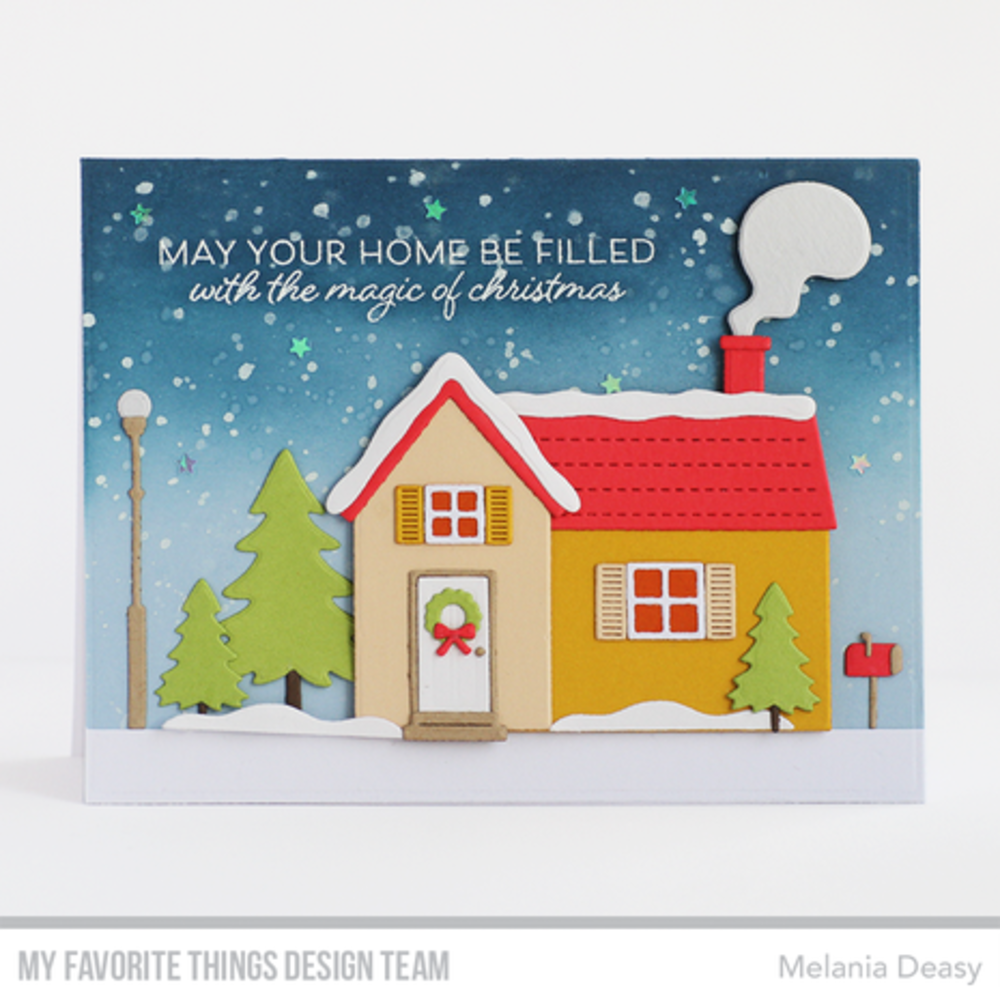 My Favorite Things Home for the Holidays Clear Stamps (CS-731) My Favorite Things Home for the Holidays Clear Stamps (CS-731)