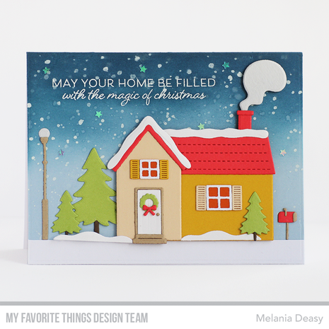 My Favorite Things Home for the Holidays Clear Stamps (CS-731) My Favorite Things Home for the Holidays Clear Stamps (CS-731)