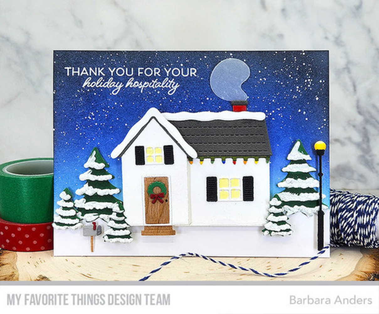 My Favorite Things Home for the Holidays Clear Stamps (CS-731) My Favorite Things Home for the Holidays Clear Stamps (CS-731)
