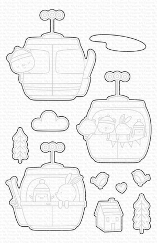 My Favorite Things Die-namics Alpine Friends (MFT-2417)