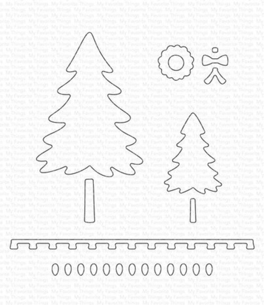 My Favorite Things Die-namics Holiday Home Accents (MFT-2422) My Favorite Things Die-namics Holiday Home Accents (MFT-2422)