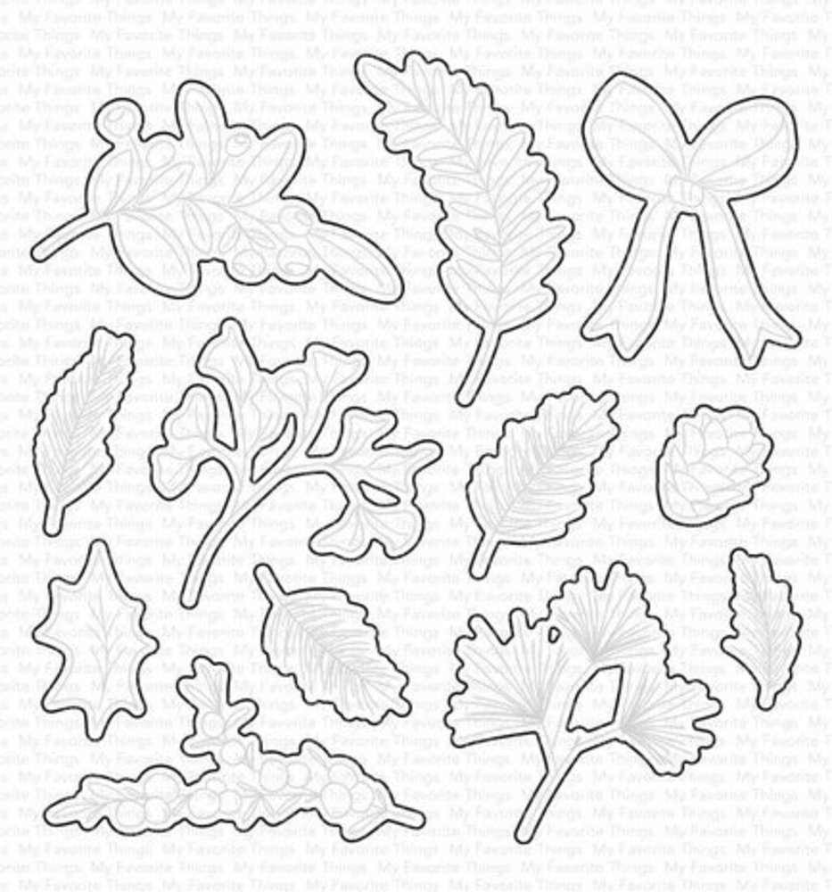 My Favorite Things Die-namics Winter Greenery (MFT-2428) My Favorite Things Die-namics Winter Greenery (MFT-2428)