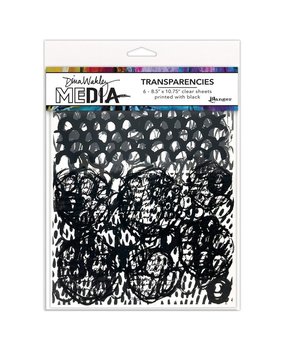 Dina Wakley MEdia Transparencies Pattern Play Set 1 (MDA80558)