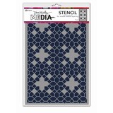 Dina Wakley MEdia Masking Stencil Floor Pattern (MDS81616)