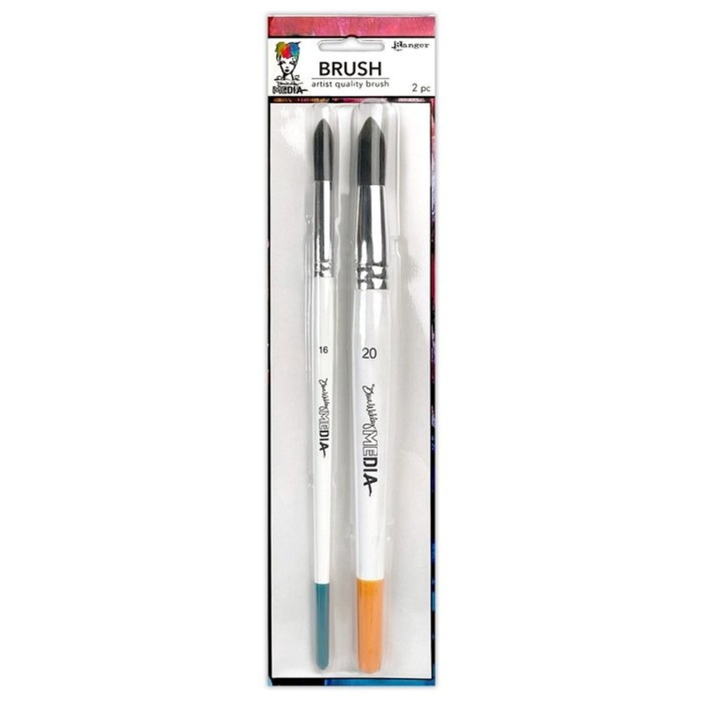 Dina Wakley MEdia Round Brush Set (MDA82163) Dina Wakley MEdia Round Brush Set (MDA82163)