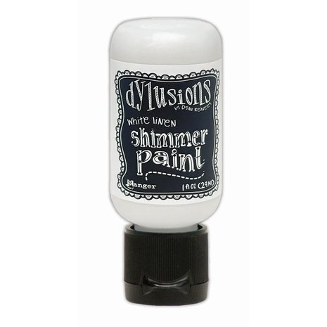 Ranger Dylusions Shimmer Paint White Linen (DYU81494) Ranger Dylusions Shimmer Paint White Linen (DYU81494)