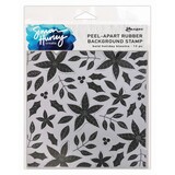 Simon Hurley Create Bold Holiday Blooms Background Cling Stamps (HUR82552)