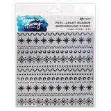Simon Hurley Create Magic Stripes Background Cling Stamps (HUR82576)