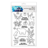 Simon Hurley Create Winter Woodland Clear Stamps (HUR82330)