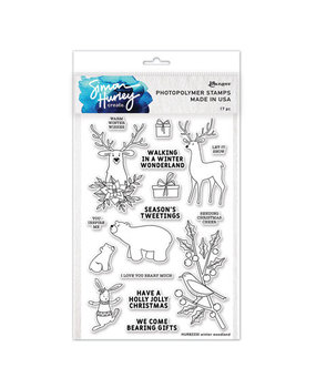 Simon Hurley Create Winter Woodland Clear Stamps (HUR82330) Simon Hurley Create Winter Woodland Clear Stamps (HUR82330)