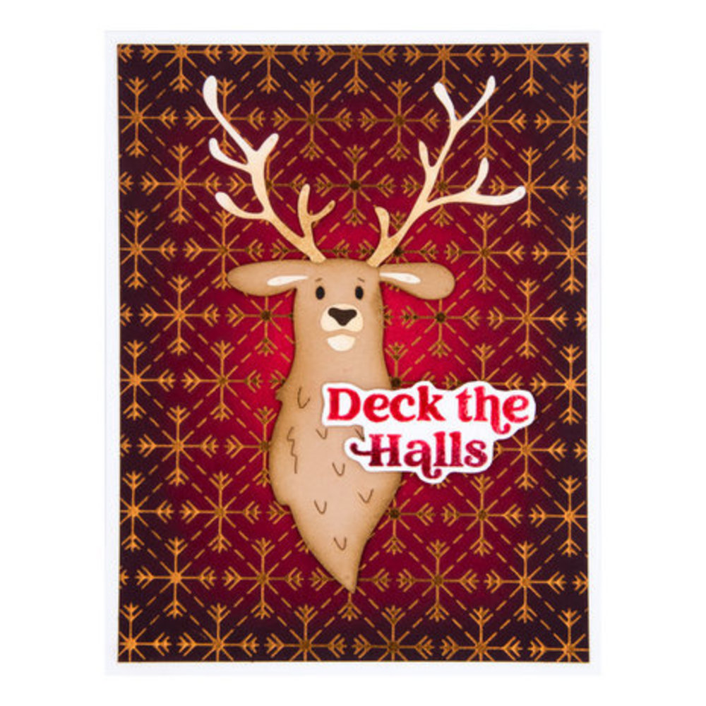 Spellbinders Simon Hurley Geo Snowflakes Glimmer Hot Foil Plate (GLP-360) Spellbinders Simon Hurley Geo Snowflakes Glimmer Hot Foil Plate (GLP-360)