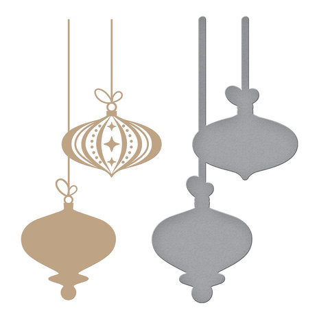 Spellbinders Simon Hurley Retro Ornaments Glimmer Hot Foil Plate & Die Set (GLP-362) Spellbinders Simon Hurley Retro Ornaments Glimmer Hot Foil Plate & Die Set (GLP-362)