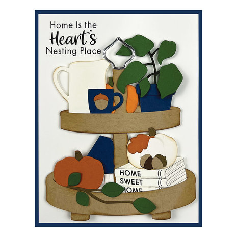 Spellbinders Tiered Tray Sentiments Clear Stamp (STP-165) Spellbinders Tiered Tray Sentiments Clear Stamp (STP-165)