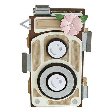 Spellbinders 3D Vignette Snijmal Twin Lens Camera (S6-196) Spellbinders 3D Vignette Snijmal Twin Lens Camera (S6-196)