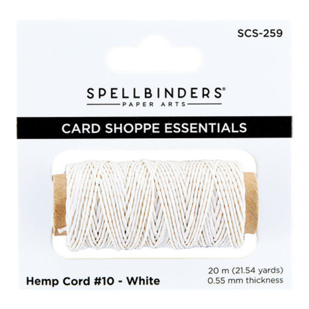 Spellbinders White Hemp Cord (SCS-259)