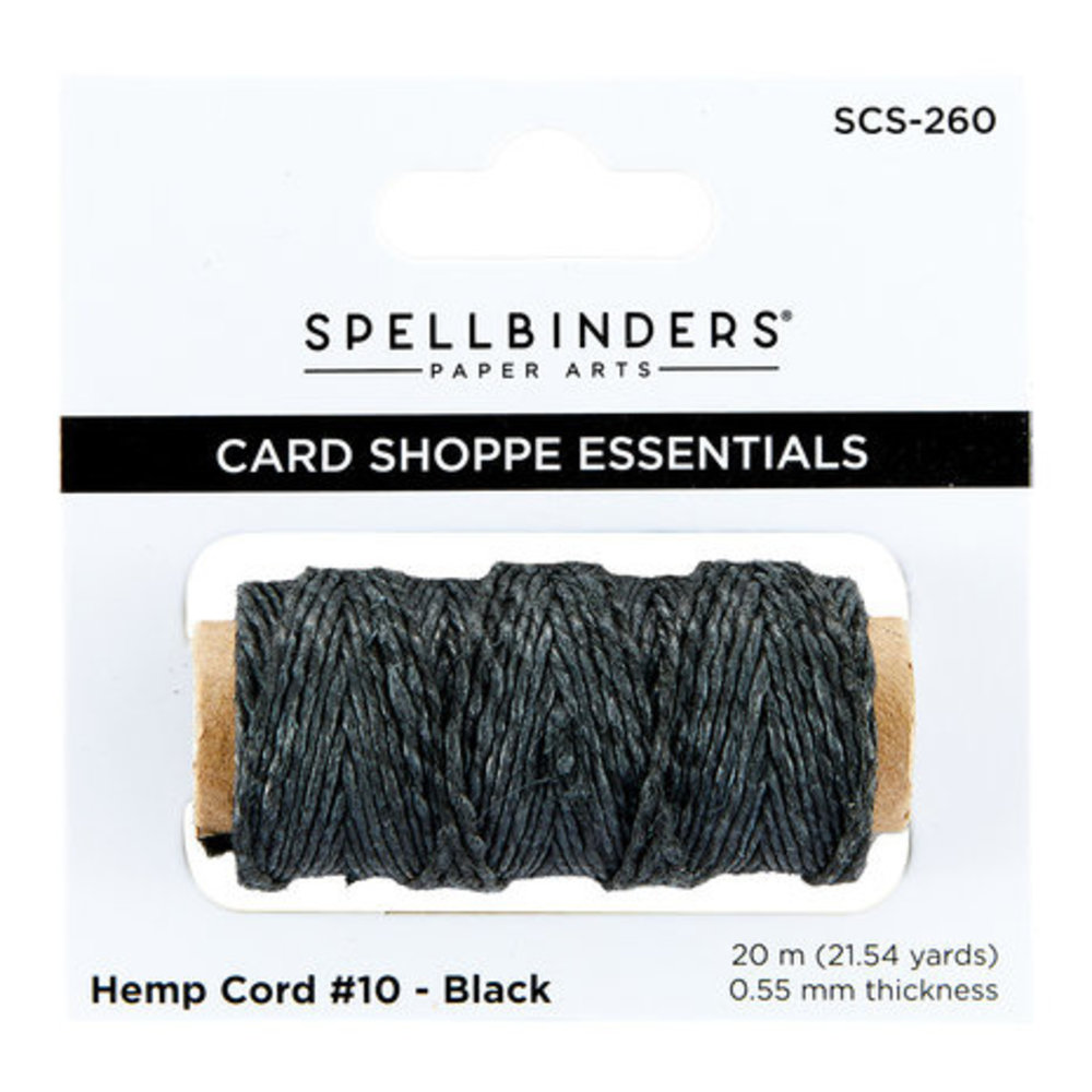 Spellbinders Black Hemp Cord (SCS-260) Spellbinders Black Hemp Cord (SCS-260)