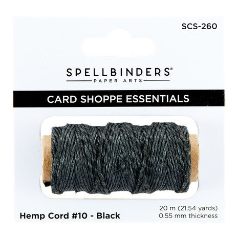 Spellbinders Black Hemp Cord (SCS-260) Spellbinders Black Hemp Cord (SCS-260)