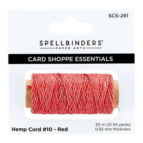 Spellbinders Red Hemp Cord (SCS-261)