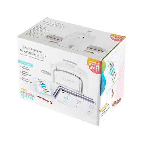 Spellbinders Platinum SIX Die Cutting And Embossing Machine 6 Inch Platform (PE-104) Spellbinders Platinum SIX Die Cutting And Embossing Machine 6 Inch Platform (PE-104)