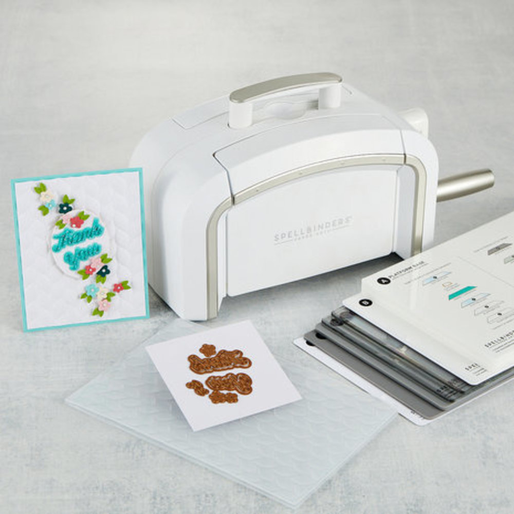 Spellbinders Platinum SIX Die Cutting And Embossing Machine 6 Inch Platform (PE-104) Spellbinders Platinum SIX Die Cutting And Embossing Machine 6 Inch Platform (PE-104)