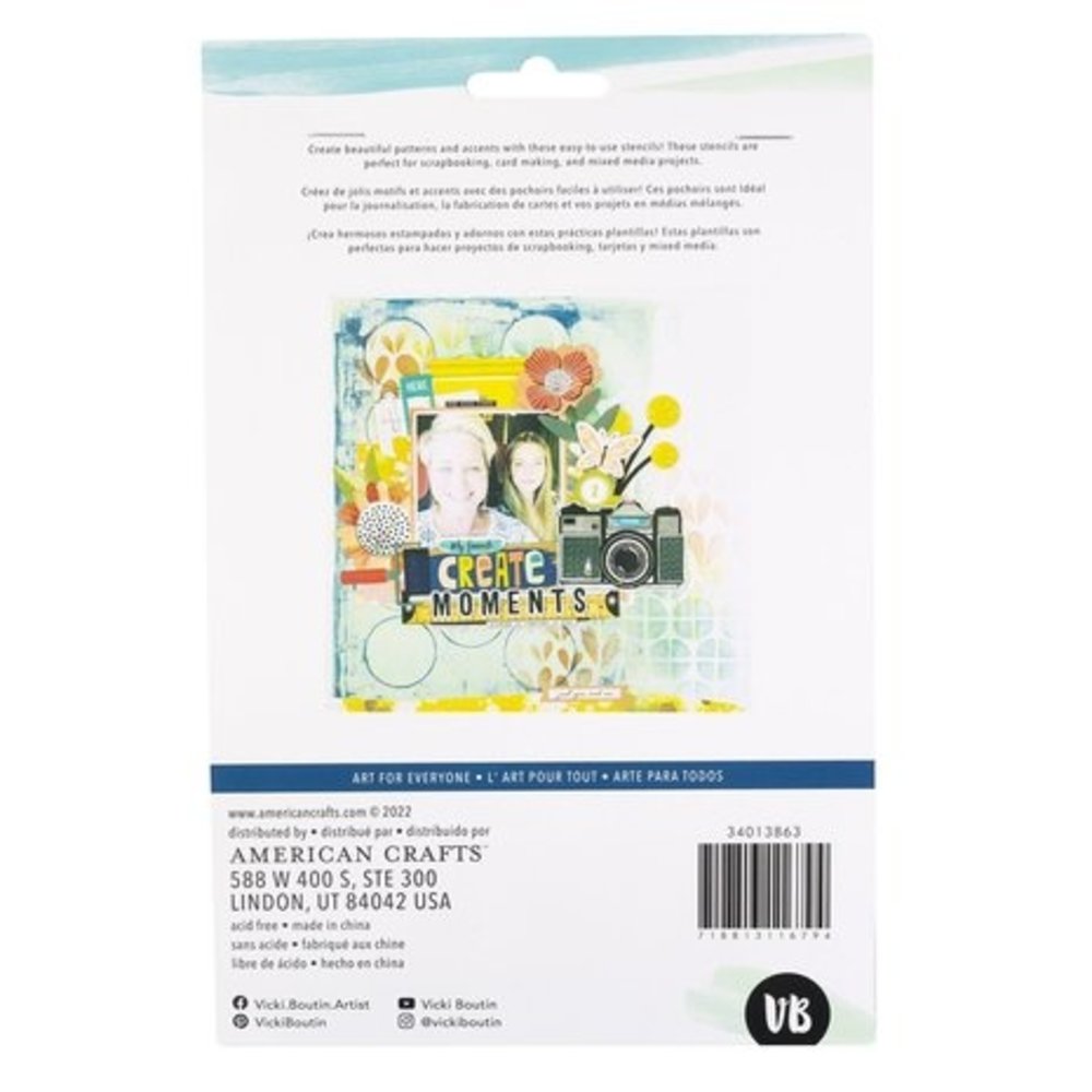 Vicki Boutin Print Shop Stencil Pattern Maker (34013863)