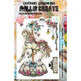 AALL and Create Clear Stamp Set A5 On Golden Poles (AALL-TP-827)