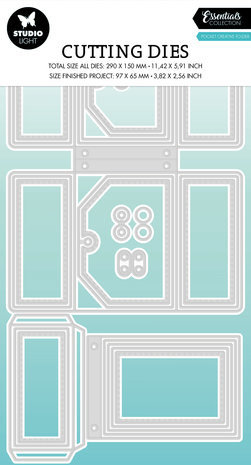 Studio Light Essentials Snijmal Pocket Creative Folder (SL-ES-CD454) Studio Light Essentials Snijmal Pocket Creative Folder (SL-ES-CD454)