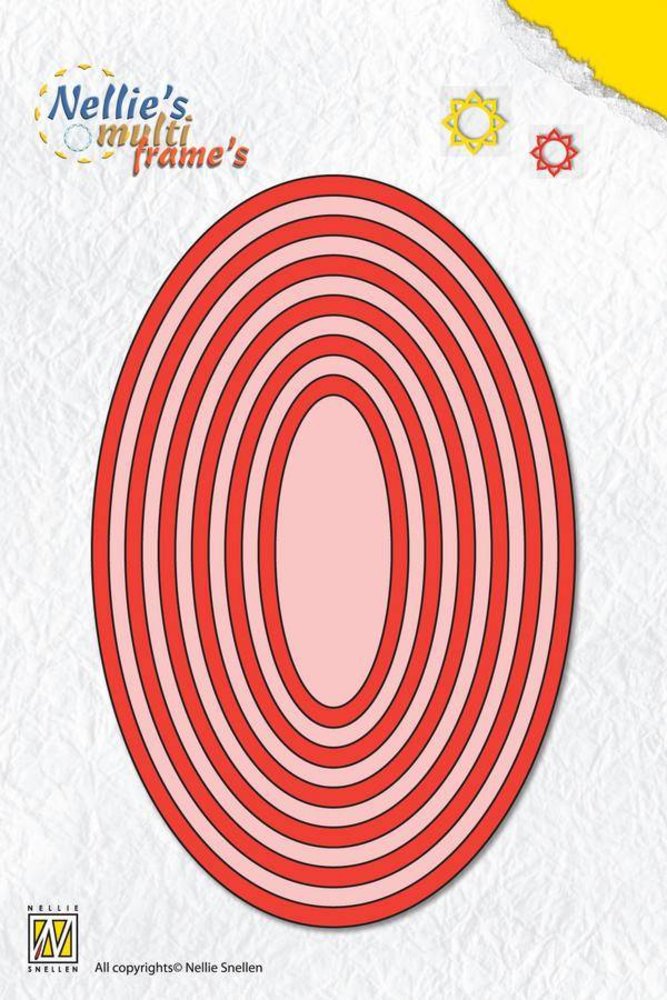 Nellie Snellen Multi Frame Straight Oval (MFD057) Nellie Snellen Multi Frame Straight Oval (MFD057)