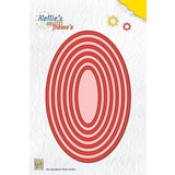 Nellie Snellen Multi Frame Straight Oval (MFD057)