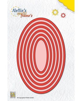 Nellie Snellen Multi Frame Straight Oval (MFD057) Nellie Snellen Multi Frame Straight Oval (MFD057)